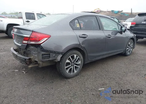 2015 Honda Civic Ex z USA, uszkodzony, nr VIN 2HGFB2F88FH505349